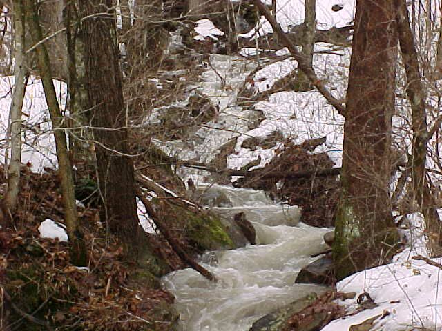 Rainfall and snow in the mountains can have a heavy influence on Cherry river levels.