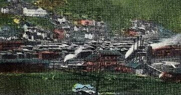 THE DODGE CLOTHES PIN FACTORY & CHERRY RIVER BOOM & LUMBER CO. RICHWOOD, W. VA.